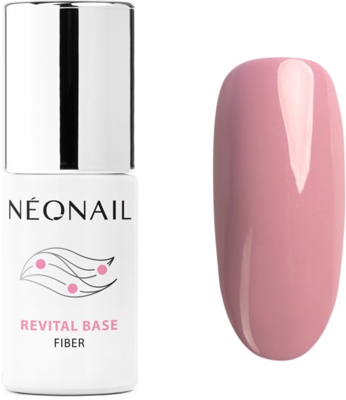 Nail polish -lakanalaastikepullo ja maalattu vaaleanpunainen kynsinäyte.