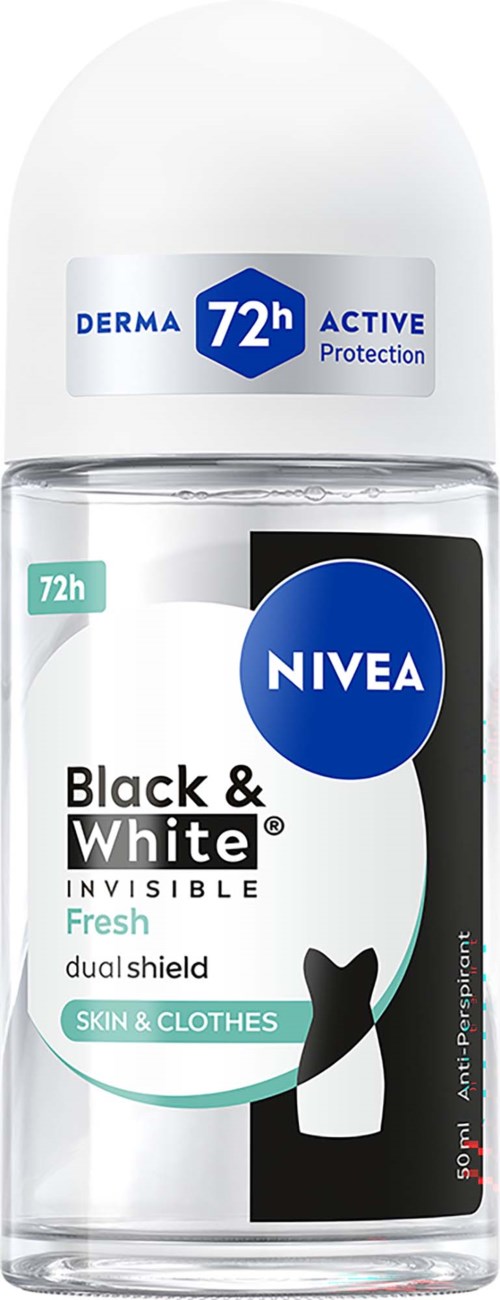 NIVEA Black & White Fresh Roll On 50 ml