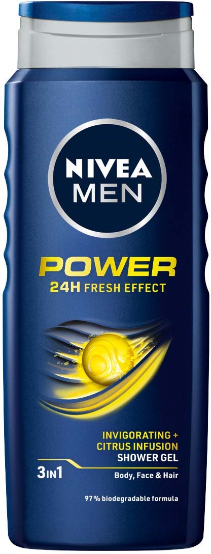 NIVEA MEN Power Refresh Shower Gel 500 ml