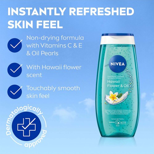 NIVEA Duschtvål Hawaii Flower & Oil Shower Gel 250 ml