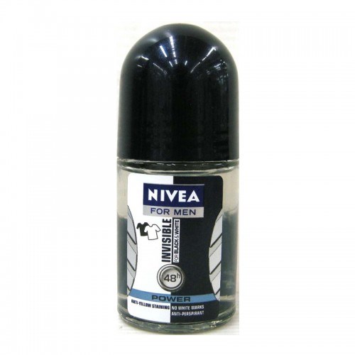NIVEA MEN Men Deo Roll-on Invisible Black & White 25 ml