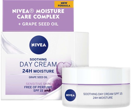 NIVEA Soothing Day Cream 24h Moisture 50 ml