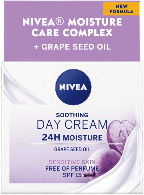 NIVEA Soothing Day Cream 24h Moisture 50 ml