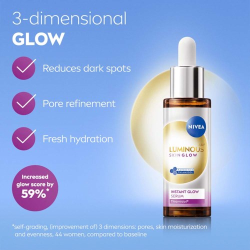 NIVEA Luminous630 Serum Skin Glow Instant Glow 30 ml