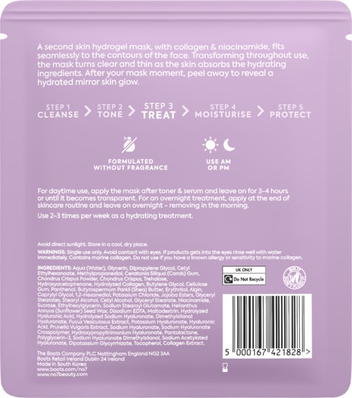 No7 Good Intent Jelly Hydrogel Face Mask