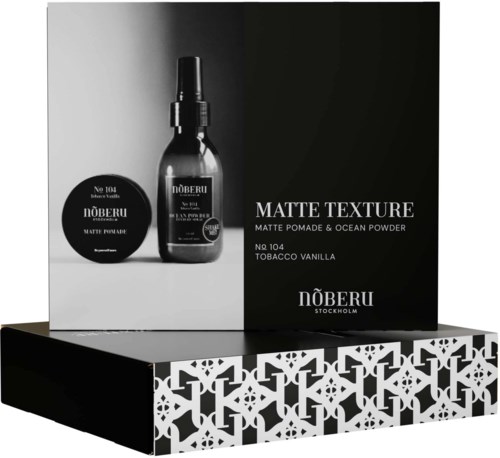Nõberu of Sweden Matte Texture Gift Set