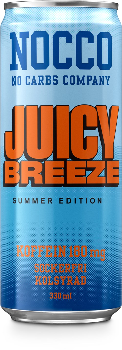 Can: No carbs, juicy, summer edition, contains caffeine, beetroot, and kola syrup, 330 ml can.
