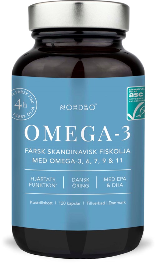 Nordbo Omega-3 ASC 120 pcs