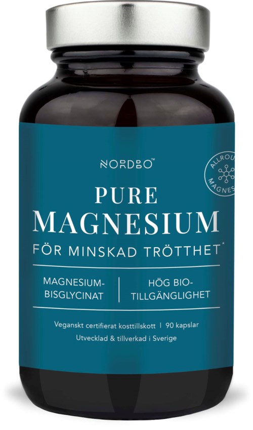 Nordbo Pure Magnesium 90 kap 90 pcs