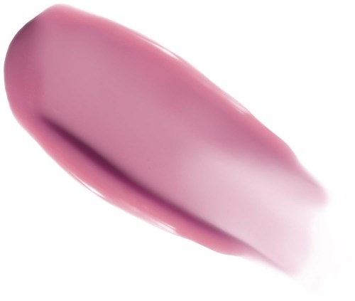 A pink stroke of lipstick on a white background.