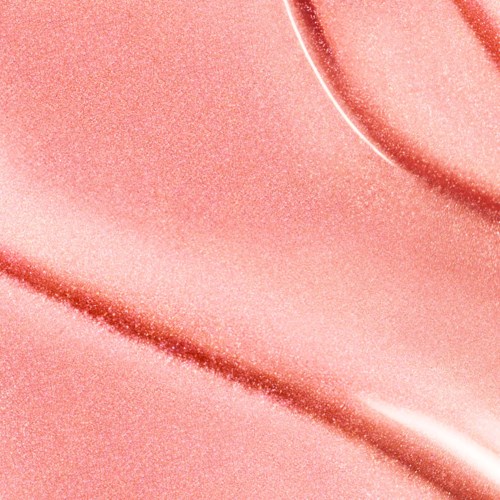 A smooth, pink, shimmery surface with gentle curves and soft lighting highlights.