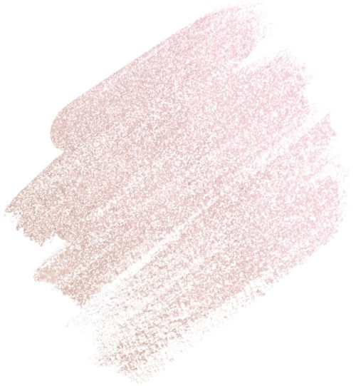 A soft pink textured brushstroke on white background. No other elements visible.