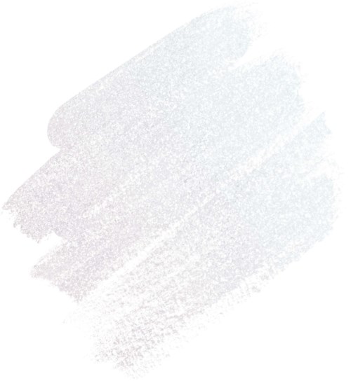 A white textured background with light blue streaks and brush-like marks.