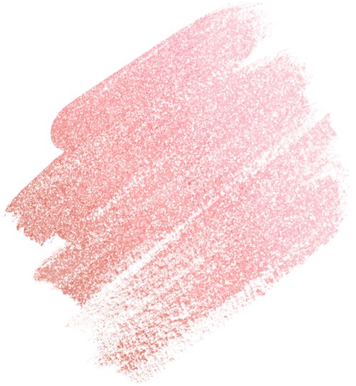 Pink textured brush stroke on a white background. No other objects or details present.