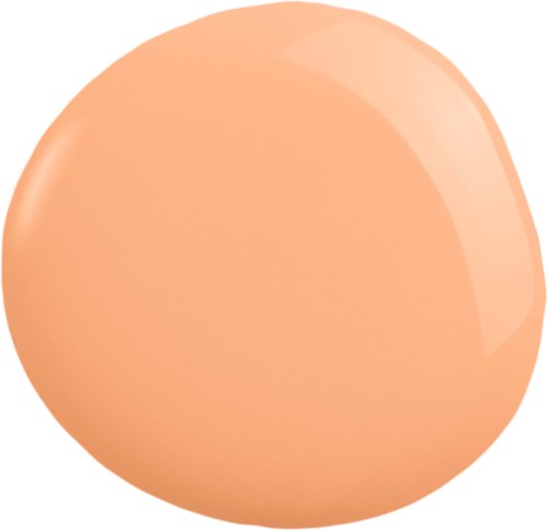Ein weiches, orangfarbenes Eigelb für ein Spiegelei, glänzend und rund mit einem leichten Glanz.