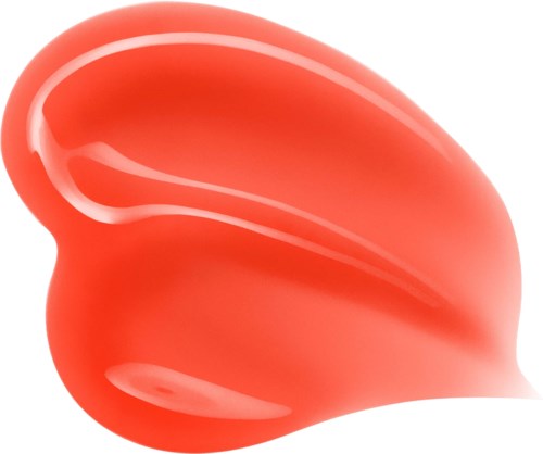 A red bell pepper with a smooth, shiny surface and a rounded shape.