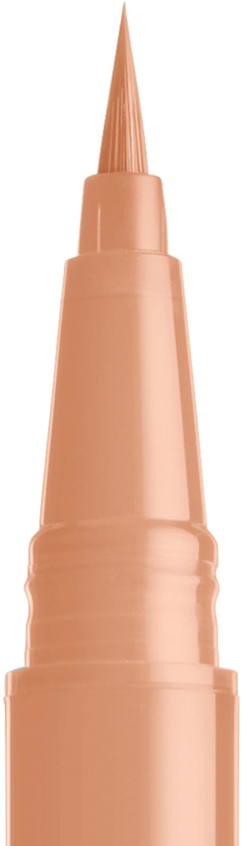 A tube of beige liquid concealer with a pointed applicator tip.