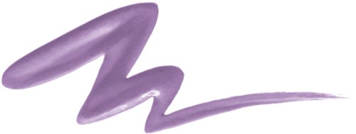 Violetti sahalaitainen viiva valkoisella taustalla.