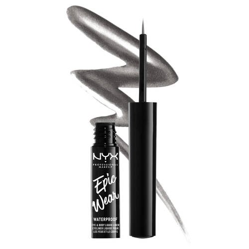 NYX PROFESSIONAL MAKEUP Epic Wear Metallic Liquid Liner Gunmetal