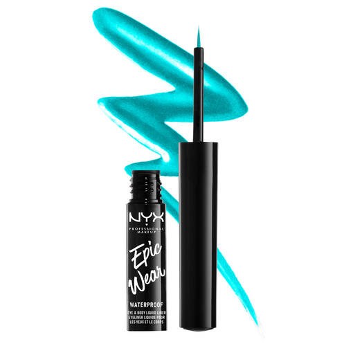 NYX PROFESSIONAL MAKEUP Epic Wear Metallic Liquid Liner Teal Metal