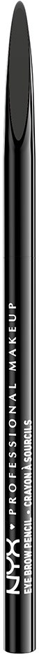 A black eyeliner pen with white text, used for makeup or eyeliner application.