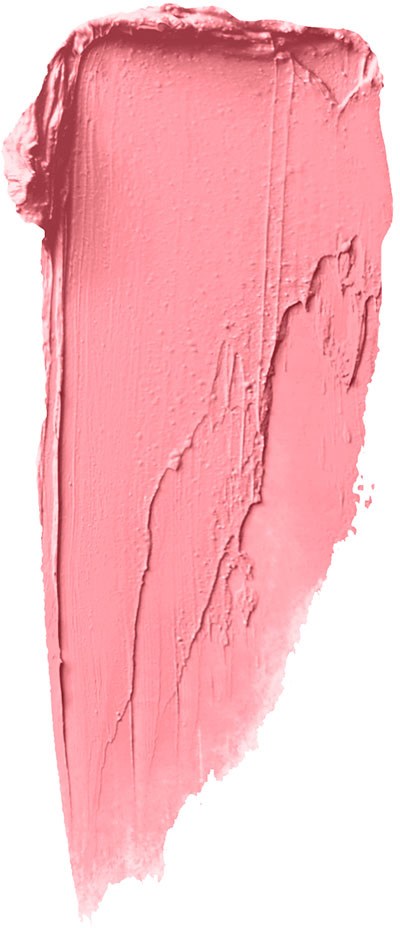 Rosa makeup- eller färgskrapa på svart bakgrund.