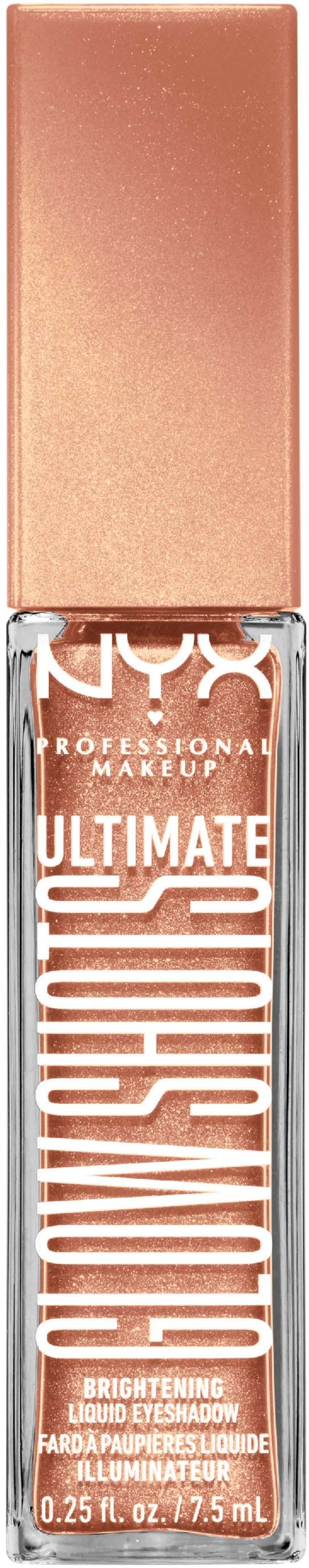 NARS Ultimate Coverage flytande ögonskugga med roséguldston och ett roséguld lock.