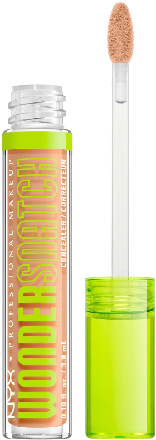 NYX professionell makeup-djup läppglans med ljusgul behållare och tydlig applikator.