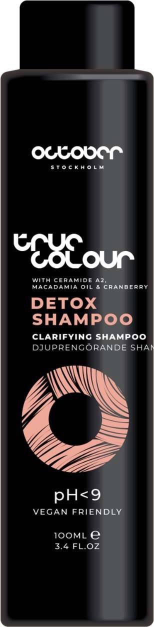 October Stockholm True Colour Detox Shampoo 100 ml