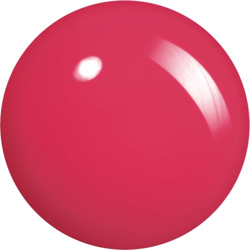 A shiny red ball with a bright spot showing reflection.