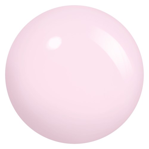 A round, smooth pink ball with shiny reflections on a white background.