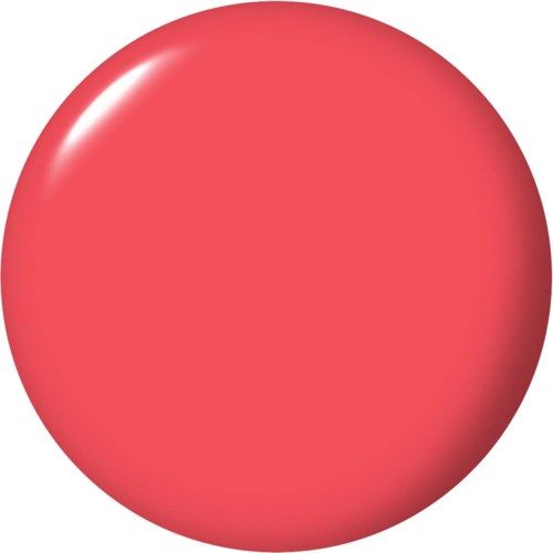 A large red spherical button with shiny surface and a light reflection. No text or other elements present.