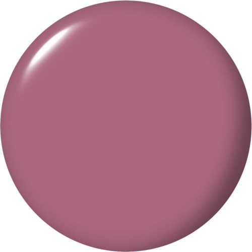 A large, shiny purple sphere with a bright spot reflecting light. No other objects or details are visible.