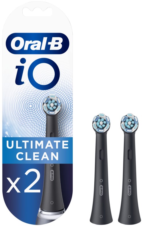 Oral B iO Ultimate Clean Black 2 stk