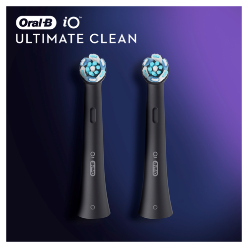 Oral B iO Ultimate Clean Black 2 stk