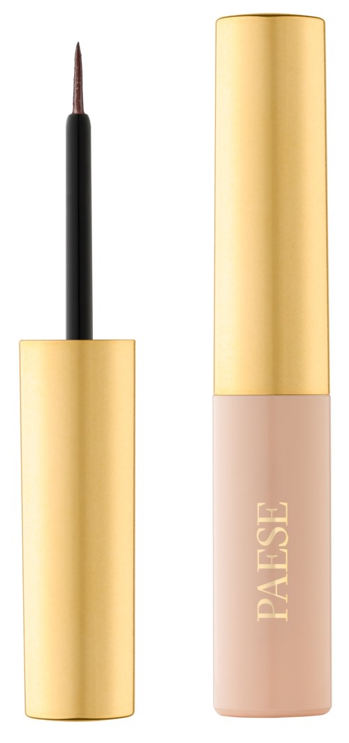 A lip gloss container with a gold cap and a brush applicator shows. The tube is pink with the word 'PALETSE' on it.