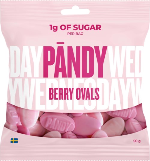 Pändy Candy Berry Ovals 50 g