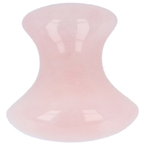 Ein rosa Sitzkissen mit gebogener Form, gestaltet für Komfort und Ästhetik.