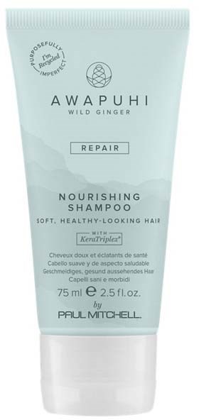 Awapuhi Wild Ginger närande schampo för mjukt, hälsosamt hår, 75 ml.