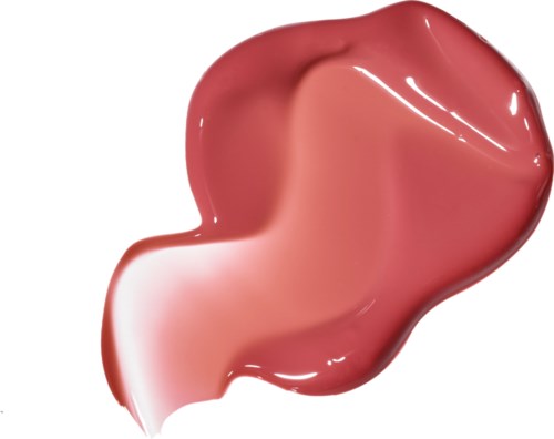 Glatte, rosa-beige Substanz mit unregelmäßiger Form und glänzender Oberfläche. Wahrscheinlich ein Kosmetik- oder Hautpflegeprodukt.