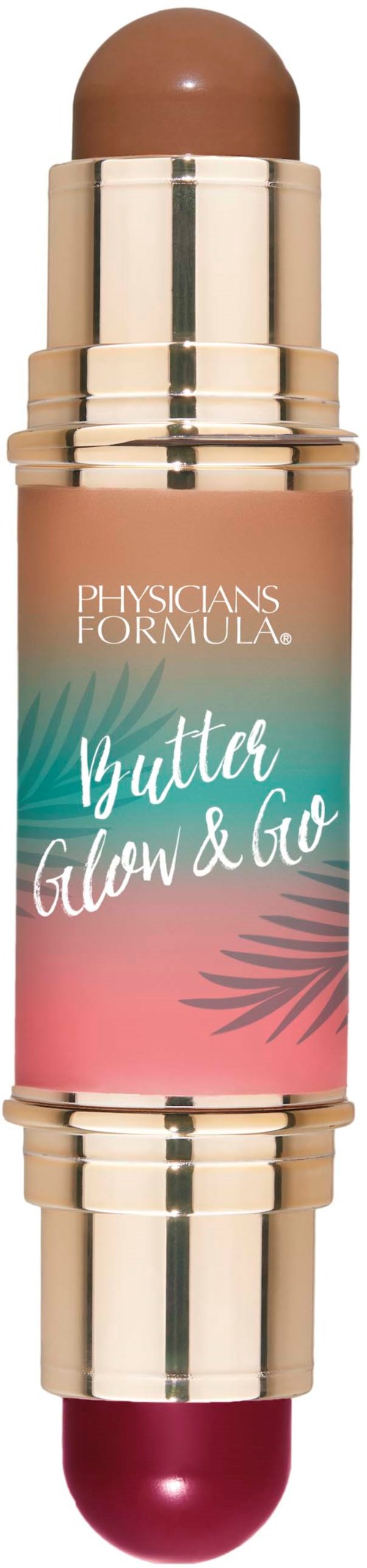 BYTTER COLOR & GO från Physicians Formula, ett dubbeländat stift med nude- och mörkröda nyanser, för blush och highlighter.
