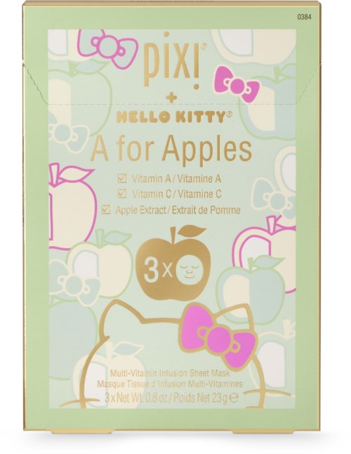 PIXI Pixi + Hello Kitty - A for Apples Sheet Mask