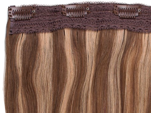 Poze Hairextensions Clip & Go Miss Volume 55 cm 10B/7BN Sandy Brown Mix