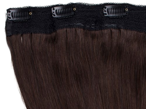 Poze Hairextensions Clip & Go Miss Volume 55 cm 2B Dark Espresso Brown