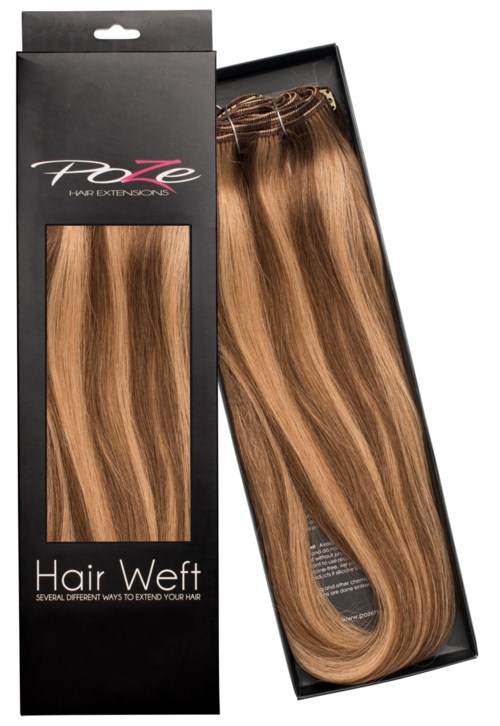 Poze Hairextensions Poze Standard Hairweft 10B/7BN Sandy Brown Mix 50cm