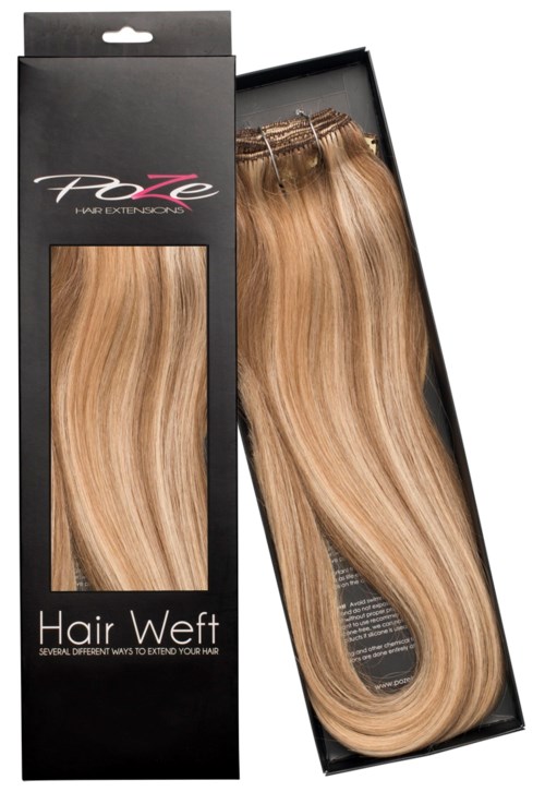 Poze Hairextensions Poze Hårträns Äkta 8A/10NV Ash Mix 50cm