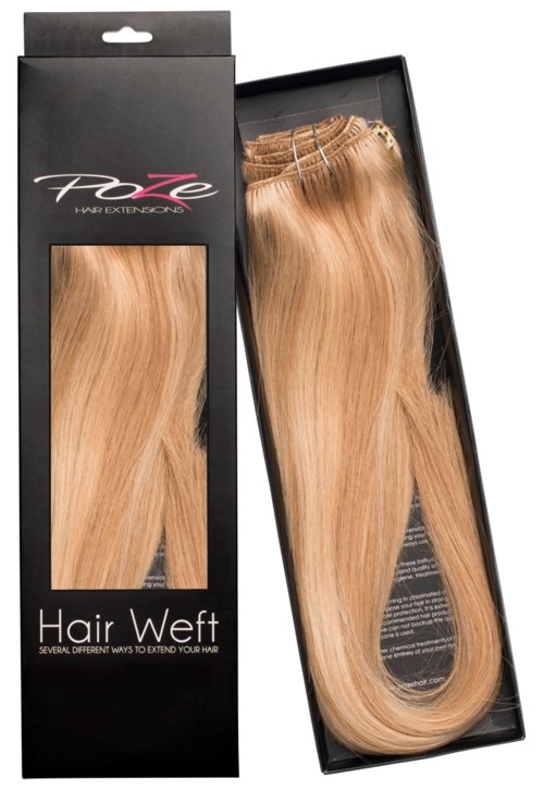 Poze Hairextensions Poze Hårträns Äkta P10B/11N Glam Blonde 50cm
