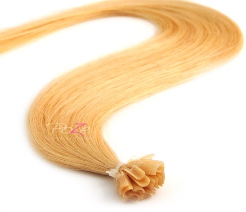 Poze Hairextensions Poze Keratin Premium Extensions 11G Gorgeous Blonde 20 Slingor 60cm