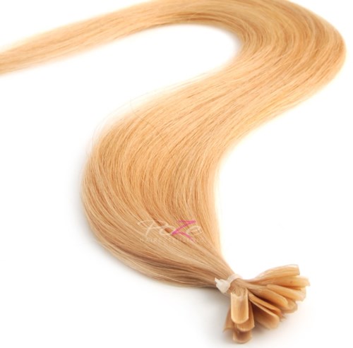 Poze Hairextensions Poze Keratin Premium Extensions 11V Beach Blonde 20 Slingor 60cm