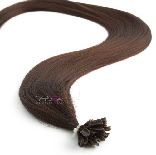 Poze Hairextensions Poze Keratin Premium Extensions 5B Caffe' Macchiato 20 Slingor 60cm